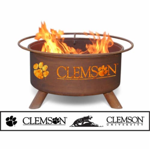 Clemson Fire Pit Perspective: front