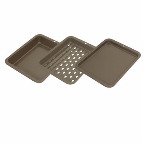 3 pc. Petite Bakeware Set Non-stick 8x10 - outer, 1 - Smith's Food and Drug