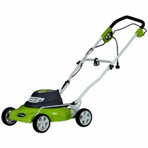 18 in. 2-in-1 Electric Mower Perspective: front