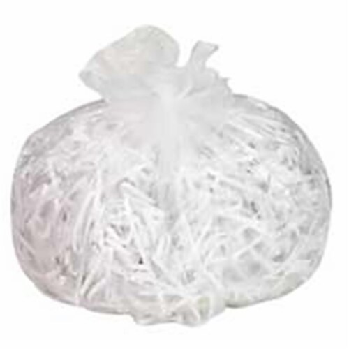 High Density Can Liners- 16 Gallon- 1000-CT- Clear Perspective: front