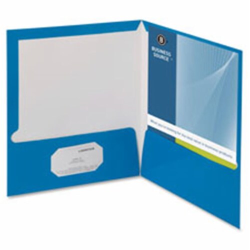 Two Pocket Folder&#44; Ltr&#44; 2-Pkts&#44; 100 Shts&#44; 25-BX&#44; NY Perspective: front