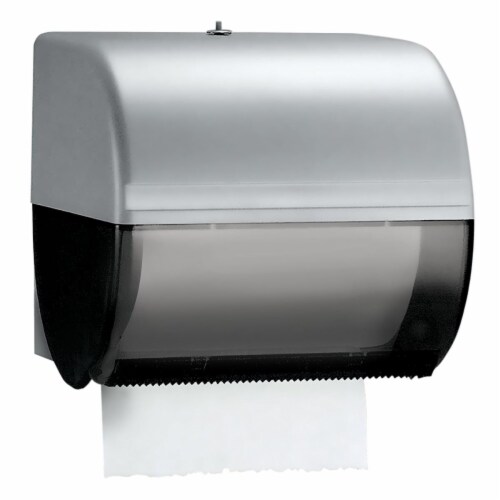 Omni Roll Towel Dispenser, 10.5 x 10 x 10, Smoke/Gray Omni Roll Towel Dispenser, 10.5 x 10 x 10, Smoke/Gray