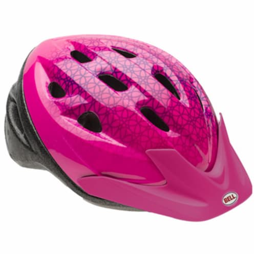 7063276 Child Girls Pink Helmet Perspective: front