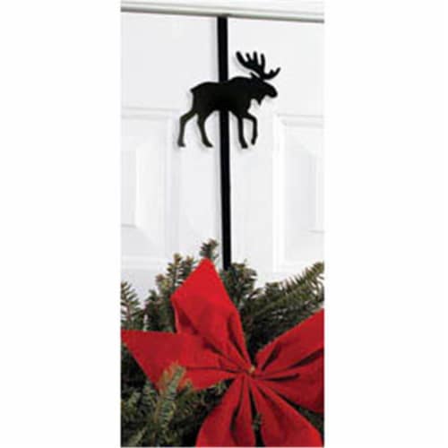 Moose Wreath Hanger Perspective: front