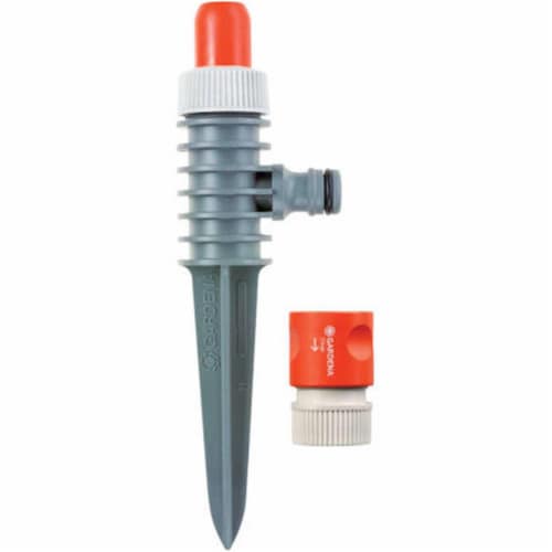860 sq ft. Plastic Spike Sprinkler Perspective: front