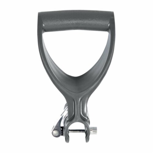 GMDG Mid-Grip Hand Snow Shovel Perspective: front