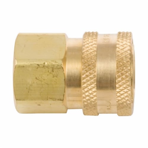 75129 0.37 in. 4200 PSI Female Socket Quick Coupler Perspective: front