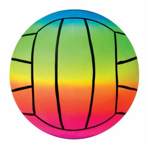 54-5262BX 8.5 in. Neon Volleyball Perspective: front