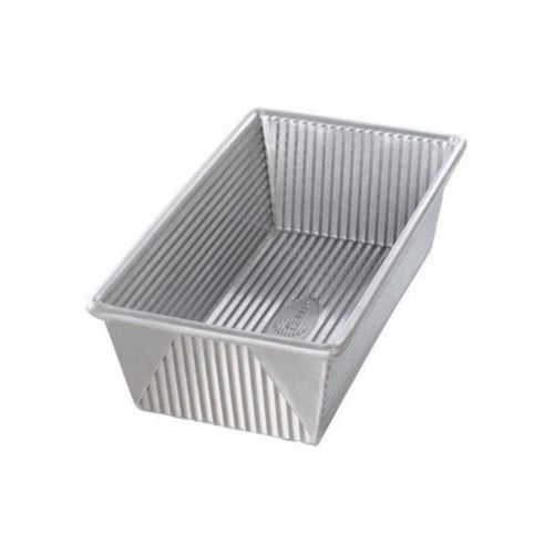 Steel Rectangular Loaf Pan Perspective: front
