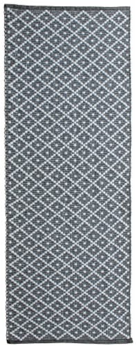 Diamond Collection 22 x 60 Inch Ivory Runner Accent Rug Perspective: front