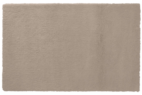 Feizy Lauren Shag Rug Beige Perspective: front