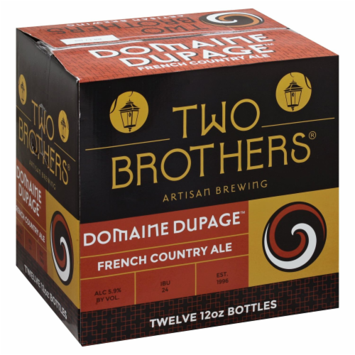 Two Brothers Domaine Dupage French Country Ale Perspective: front