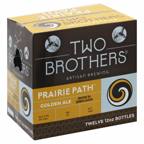 Two Brothers Prairie Path Golden Ale Perspective: front