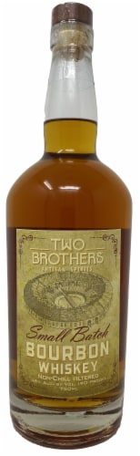 Two Brothers Small Batch Bourbon Perspective: front