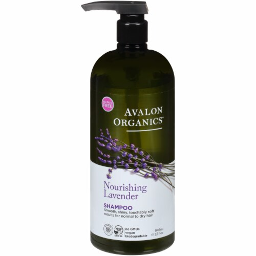 Avalon Organics Lavender Nourish Shampoo Perspective: front