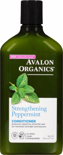Avalon Organics® Strengthening Peppermint Conditioner Perspective: front
