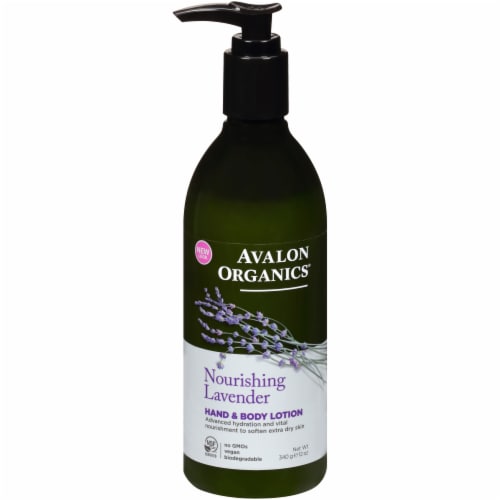 Avalon Organics Lavender Hand and Body Lotion Perspective: front