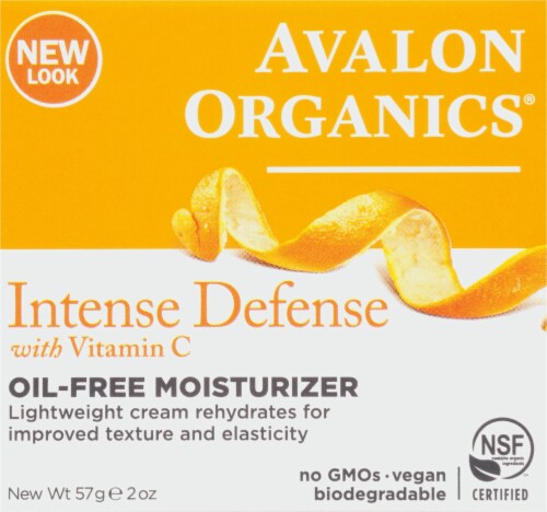 Avalon Organics Vitamin C Rejuvenating Oil Free Moisturizer Perspective: front