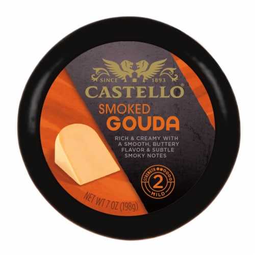 Castello® Smoked Gouda Cheese Perspective: front