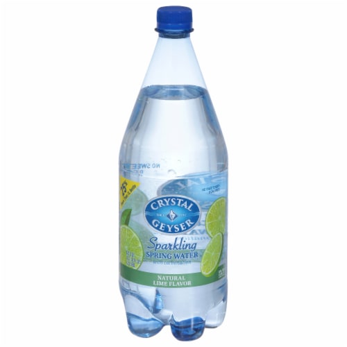 Crystal Geyser Lime Sparkling Mineral Water, 42.25 fl oz Fry’s Food Stores