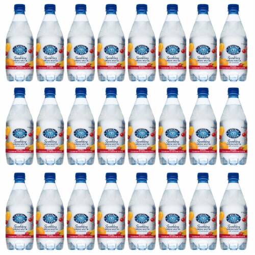 Crystal Geyser™ Sparkling Spring Water - Cranberry Clementine Perspective: front