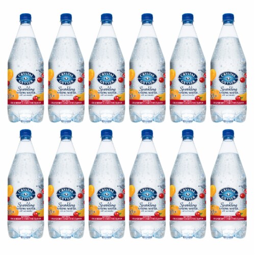 Crystal Geyser™ Sparkling Spring Water – Cranberry Clementine