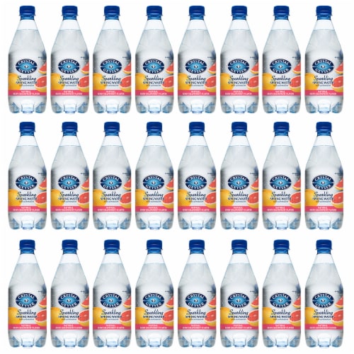 Crystal Geyser™ Sparkling Spring Water - Ruby Grapefruit Perspective: front