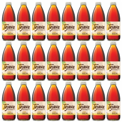 Tejava™ Tea Unsweetened Black Tea - Lemon Perspective: front