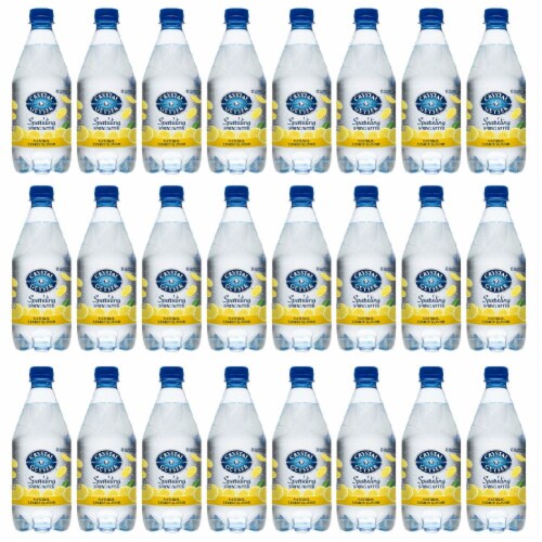 Crystal Geyser™ Sparkling Spring Water - Lemon Perspective: front