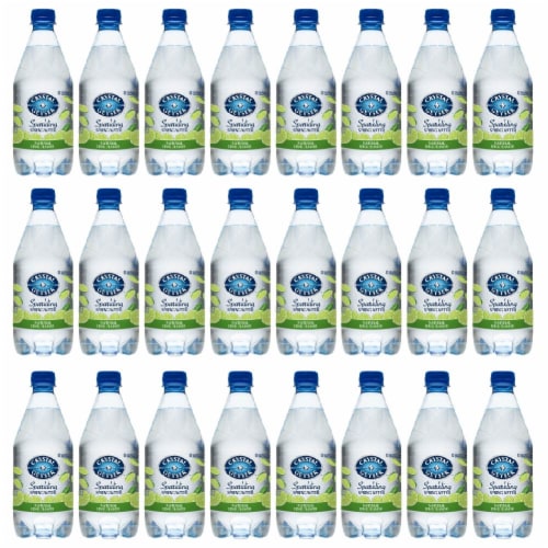 Crystal Geyser™ Sparkling Spring Water - Lime Perspective: front