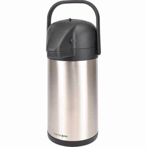 Coffee Pro Vacuum-insulated Airpot - 2.3 quart (2.2 L) - Vacuum - Stainless Steel Coffee Pro Vacuum-insulated Airpot - 2.3 quart (2.2 L) - Vacuum - Stainless Steel