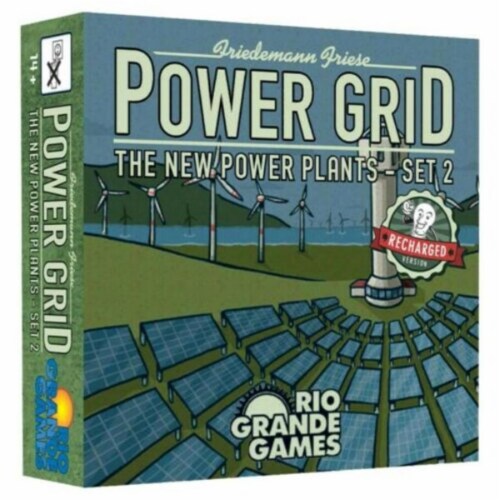 Rio Grande Games New Power Plant Cards - Set 1 Rio Grande Games New Power Plant Cards - Set 1