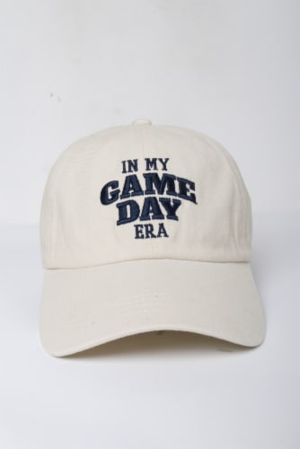 In My Game Day Era Embroidered Baseball Cap Perspective: front