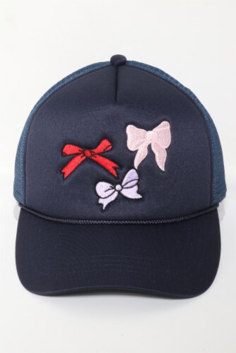 Bow Trucker Hat Perspective: front