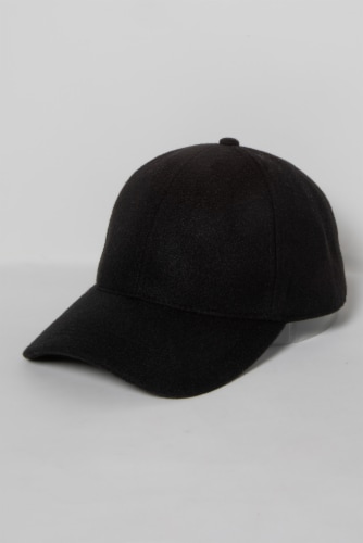 David & Young Solid Baseball Hat Perspective: front