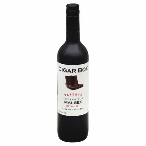 Cigar Box Reserve Malbec Perspective: front