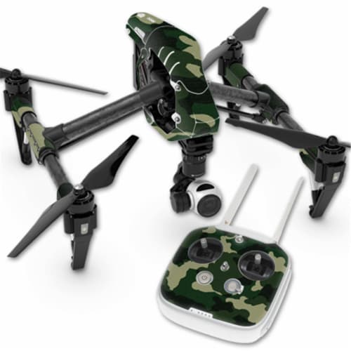 MightySkins DJINSP1 Green Camo Skin for Dji Inspire 1 Quadcopter
