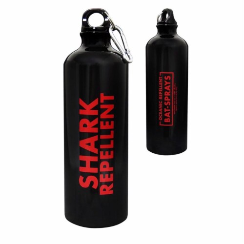 Batman bottbatbsrep26oz Bat-Shark Repellent Aluminum Sport Bottle 