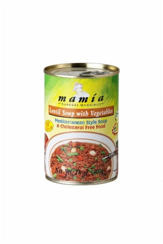 Mamia Lentil Soup with Vegetables Perspective: front