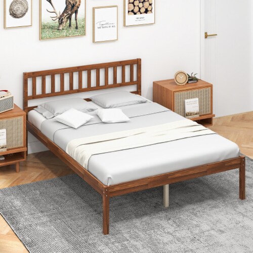Solid wood on sale twin headboard