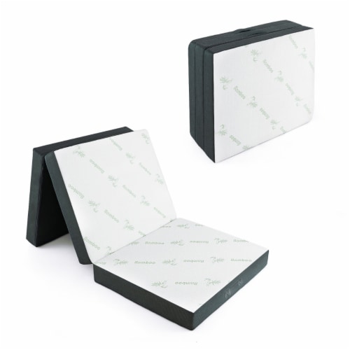 Tri fold fiber shop mattress