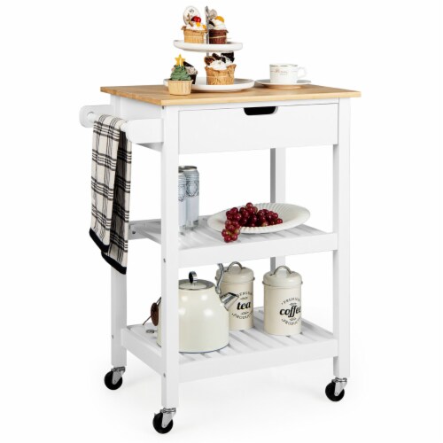 5-Tier Microwave Carts On Sale Shelving Unit, Bakers Rack Kitchen Shelves, Metal Storage Shelves With Steel Frame, Kitchen Island Utility Storage Shelves For Kitchen Dining Room Garage, Q13759