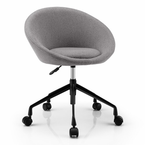 Gray vanity chair clearance