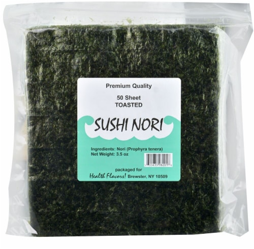 Health Flavors Sushi Nori Toasted Perspective: front