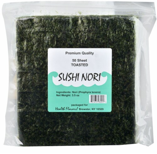 Health Flavors Sushi Nori Toasted Perspective: front