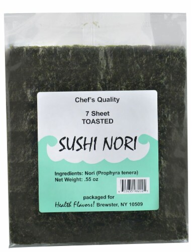 Health Flavors Sushi Nori Toasted Perspective: front