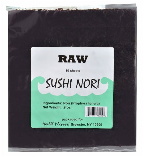 Health Flavors Sushi Nori Perspective: front