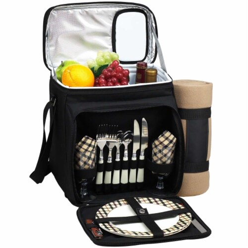 Picnic at Ascot Bold Picnic Cooler for 2 with Blanket London 2 person Mariano s