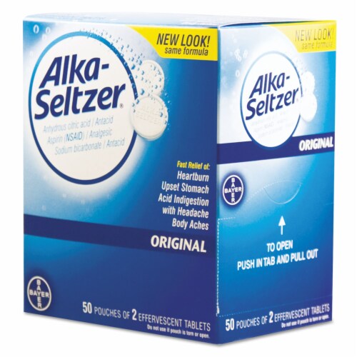 Antacid and Pain Relief Medicine, Two-Pack, 50 Packs/Box Antacid and Pain Relief Medicine, Two-Pack, 50 Packs/Box