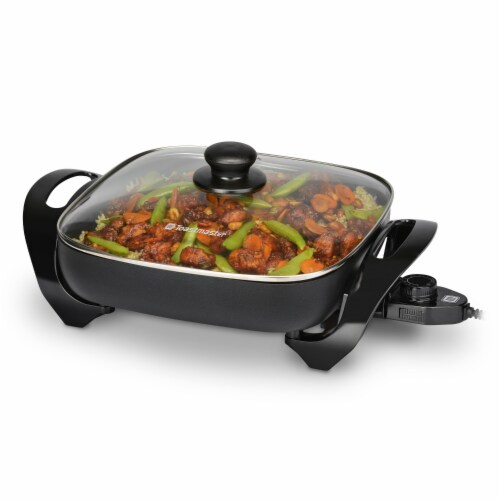 Select Brands Toastmaster Electric Skillet - Black Perspective: front